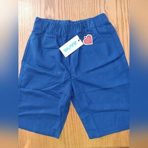 Kids Blue Shorts Girls Golf L